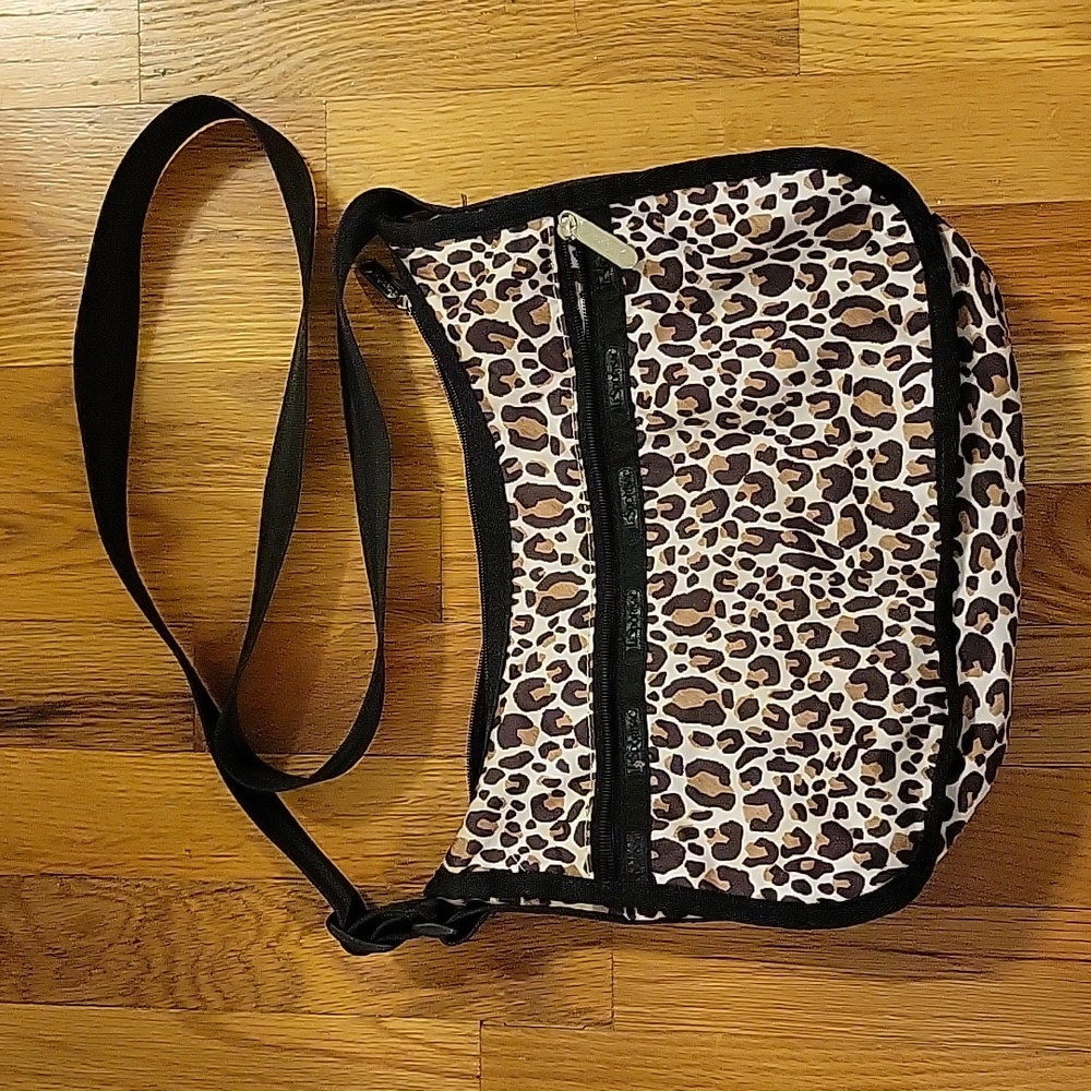 LeSportSac Classic Hobo Crossbody Purse in Animal Print